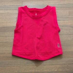 Free People movement bright pink tank top